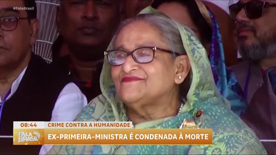 Ex-primeira-ministra é condenada à morte por repressão violenta a protestos em Bangladesh