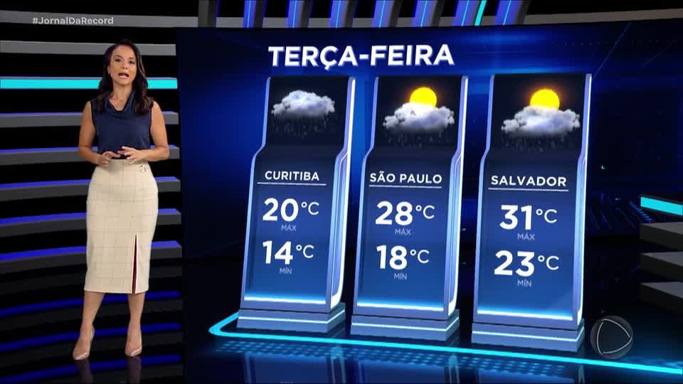 Previsão do tempo: frente fria avança pelo Sul e Sudeste e provoca chuvas
