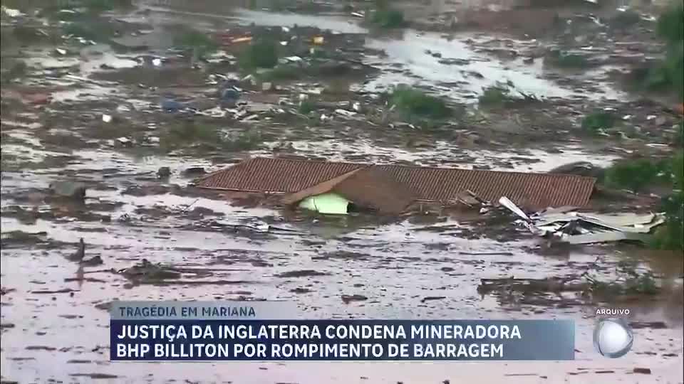 Inglaterra condena mineradora BHP por tragédia ambiental em Mariana (MG)