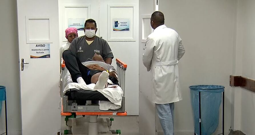 Hospital da Baixada Fluminense registra aumento de internações por quedas