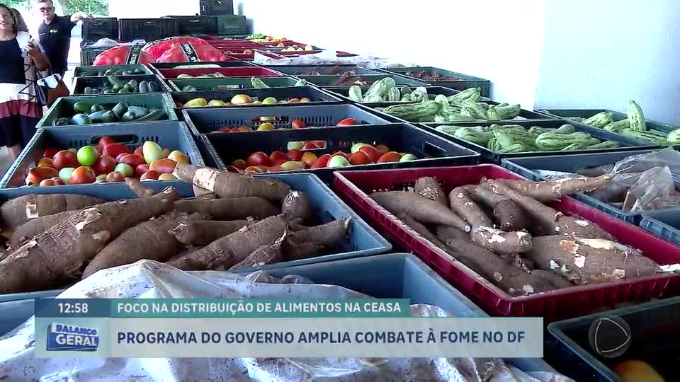 Novo programa do GDF deve levar alimentos a 100 mil pessoas e fortalecer agricultura familiar