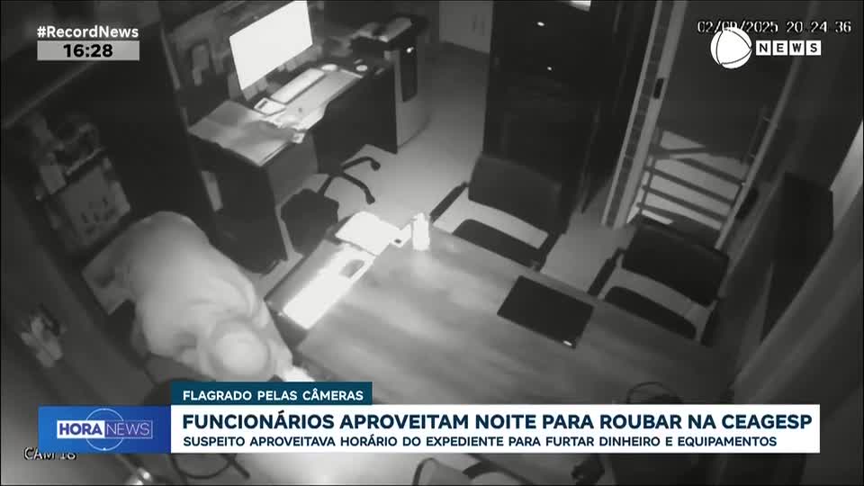 Funcionários aproveitam noite para roubar na Ceagesp
