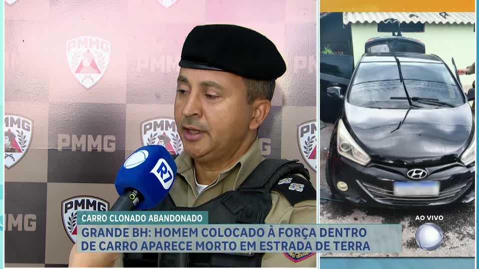Homem encontrado morto após sequestro relâmpago em Betim (MG)