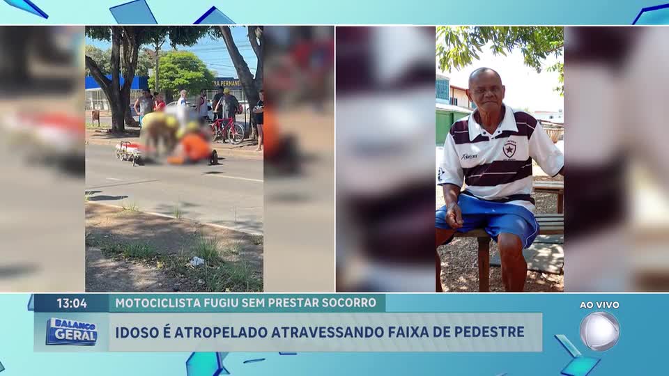 Polícia procura condutor que atropelou e matou idoso em faixa de pedestre em Ceilândia