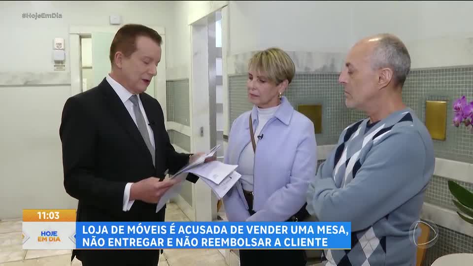 Patrulha do Consumidor: Casal é ressarcido por mesa não entregue após mais de dois meses de espera