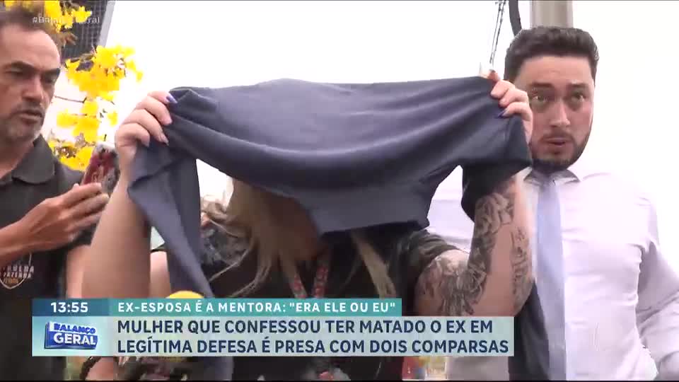 Mulher é presa após confessar assassinato do ex-companheiro em legítima defesa