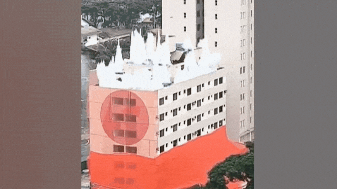 Tradicional hotel do interior de SP é implodido