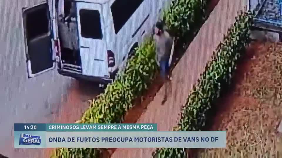 Criminosos furtam centrais eletrônicas de R$ 5.000 em mais de 20 vans no DF