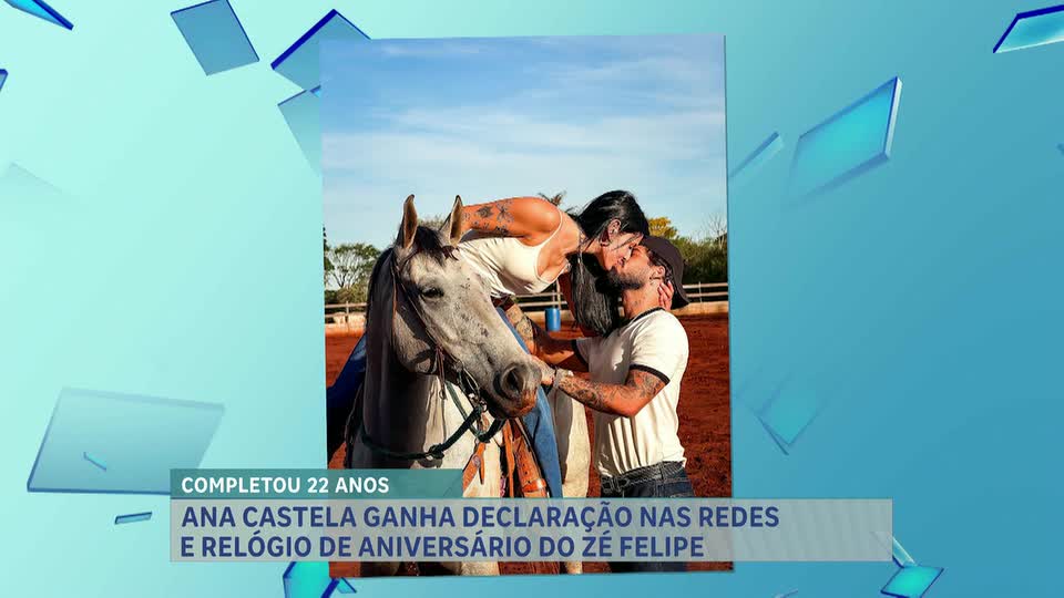Hora da Venenosa: Cantora Ana Castela ganha declaração e relógio de aniversário do Zé Felipe
