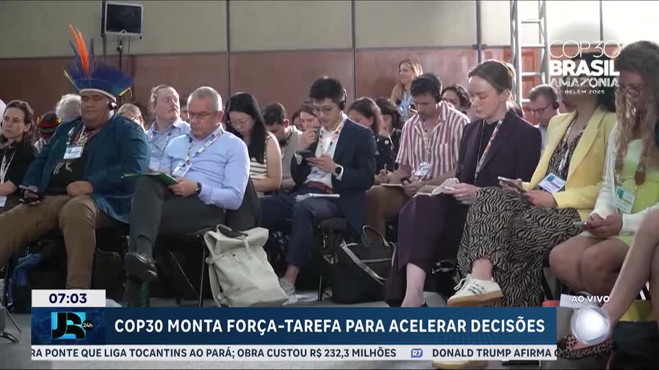 COP30 monta força-tarefa para acelerar decisões