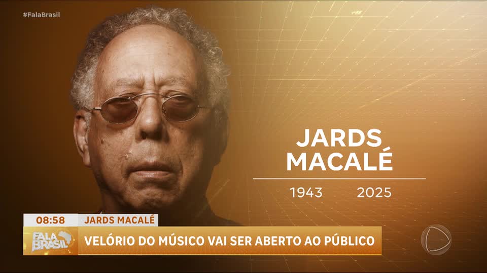 Corpo de Jards Macalé é velado no Rio de Janeiro