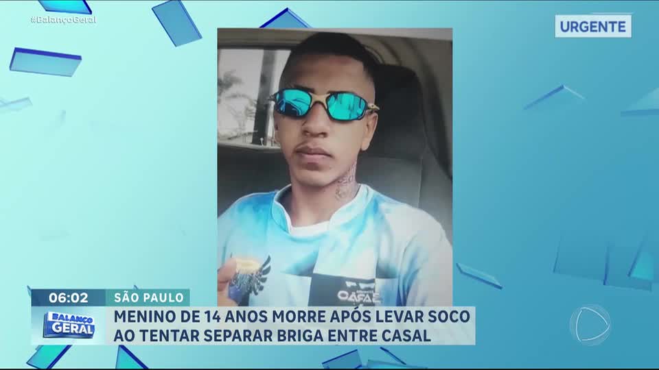 Menino morre ao tentar intervir em discussão de casal em Mauá (SP)