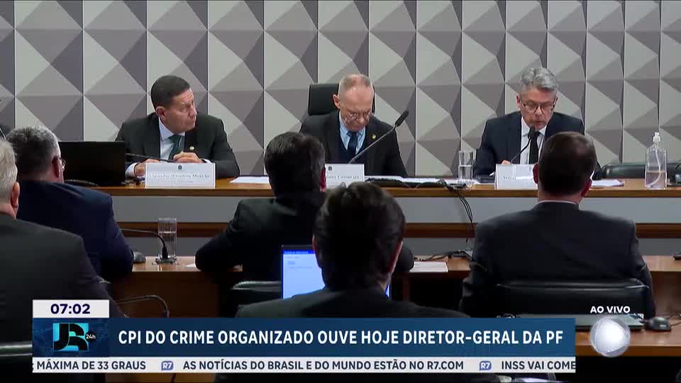 CPI do Crime Organizado ouve diretor-geral da Polícia Federal nesta terça (18)