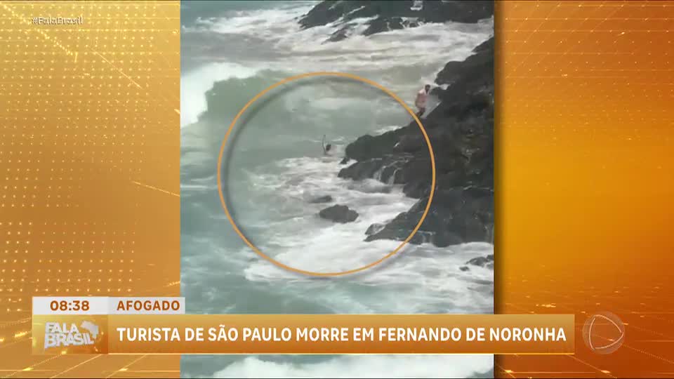 Turista paulista morre afogado em Fernando de Noronha (PE)