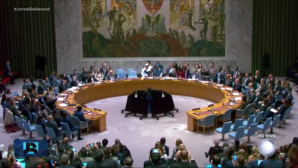 Conselho de Segurança da ONU aprova plano de paz apresentado por Trump para a Faixa de Gaza