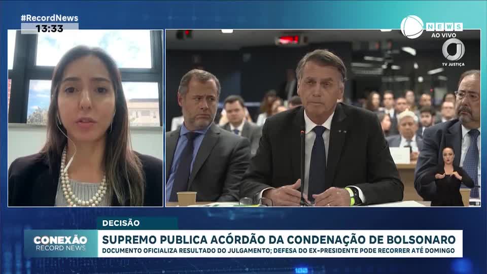 Supremo publica acórdão da condenação de Bolsonaro