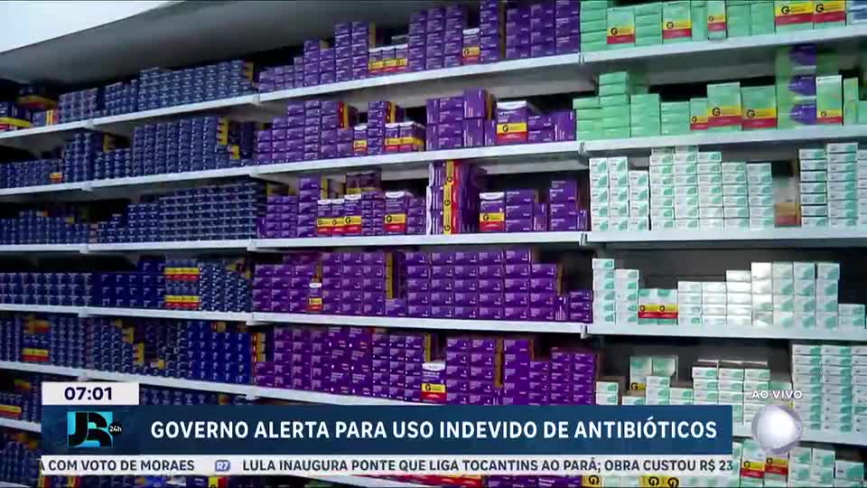 Ministério da Saúde alerta sobre efeitos nocivos de uso inadequado de antibióticos