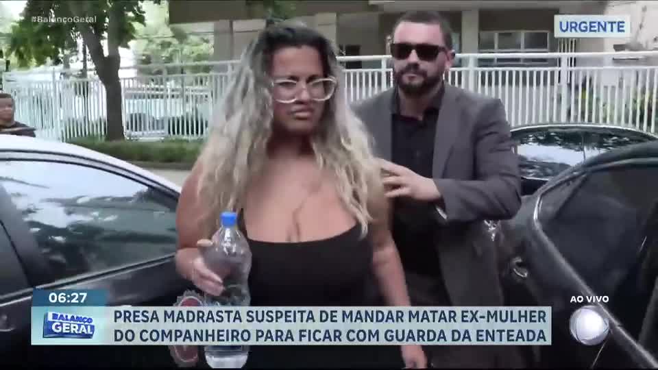 Suspeita de mandar matar ex-mulher do companheiro para ficar com a guarda da enteada é presa no RJ