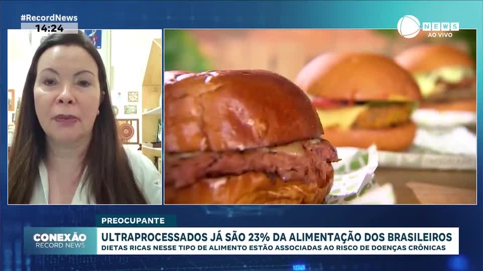 Ultraprocessados já são 23% da alimentação dos brasileiros