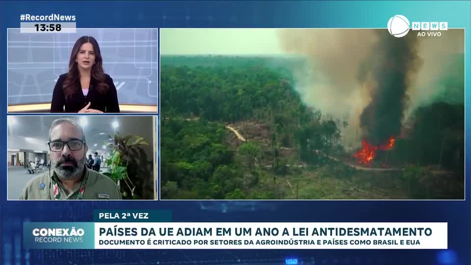 Países da UE adiam em um ano a lei antidesmatamento