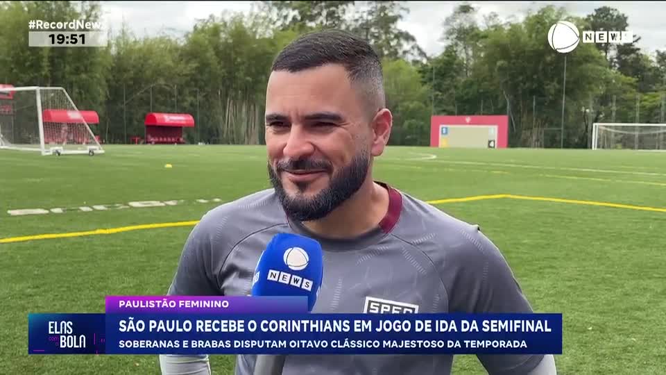 São Paulo recebe o Corinthians em jogo de ida da semifinal