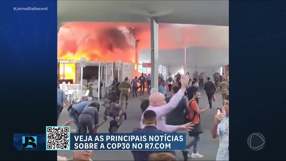 COP30: Polícia Federal ajuda nas investigações sobre as causas do incêndio
