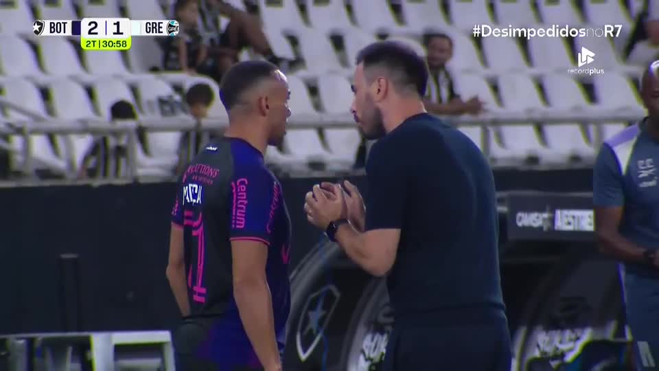 Assista à íntegra de Botafogo 3 x 2 Grêmio com R7 e Desimpedidos