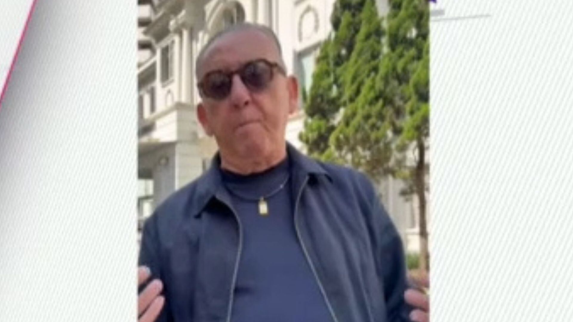 Galvão Bueno curte restaurante com a família após receber alta de hospital em SP