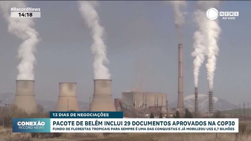 COP30: Pacote de Belém inclui 29 documentos aprovados após 13 dias de negociações