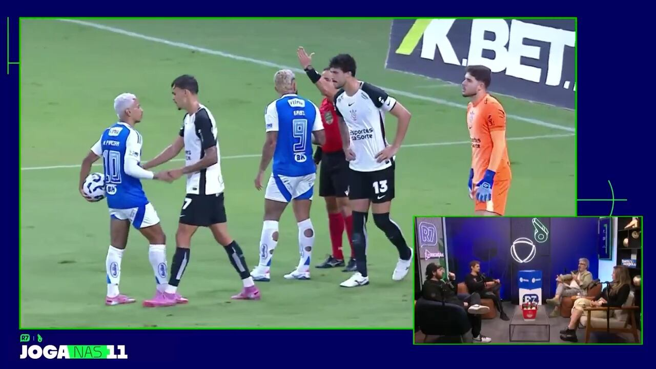 Joga nas 11: Cruzeiro vence Corinthians em jogo que antecipa semifinais da Copa do Brasil