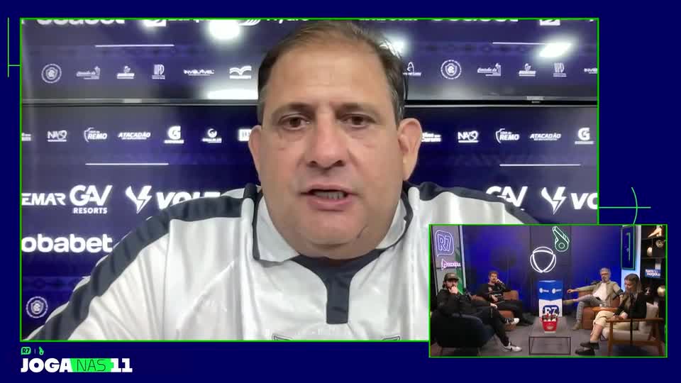 Joga nas 11: Bancada recebe técnico do Remo para falar sobre a classificação do clube para a série A