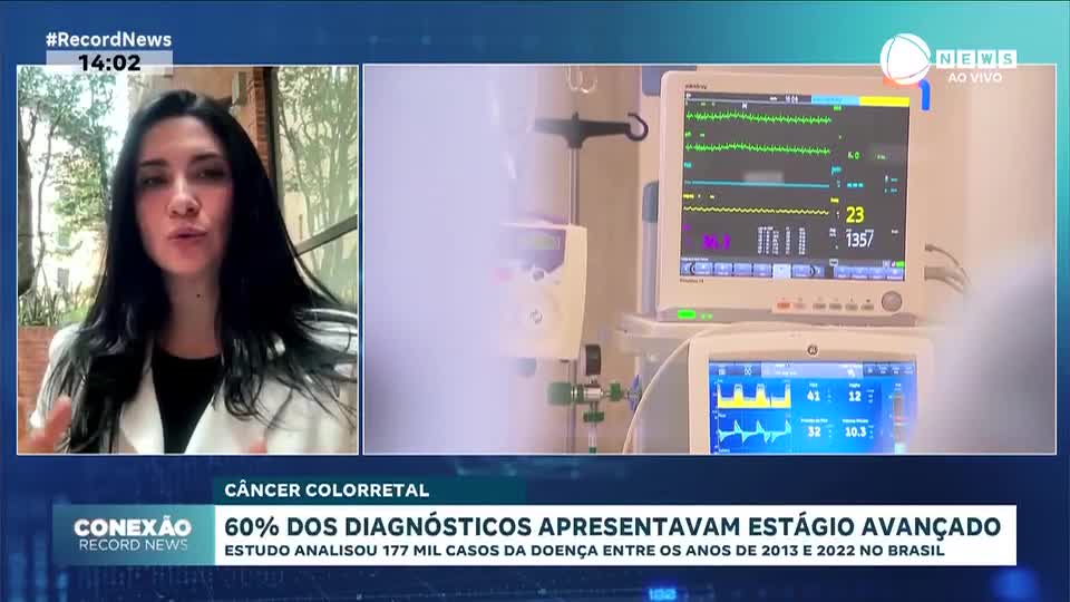 60% dos diagnósticos de câncer colorretal apresentavam estágio avançado