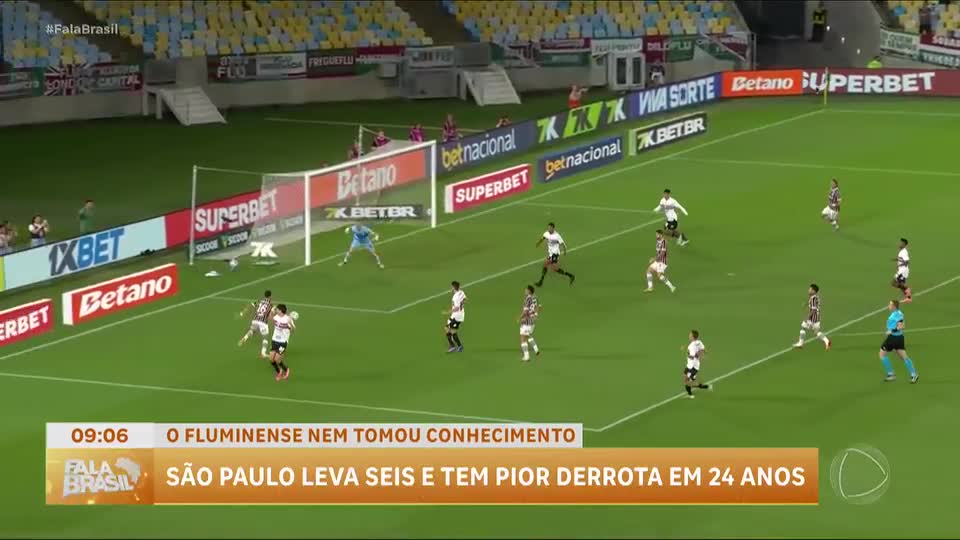 Fala Esportes: Fluminense goleia São Paulo e marca história no Maracanã