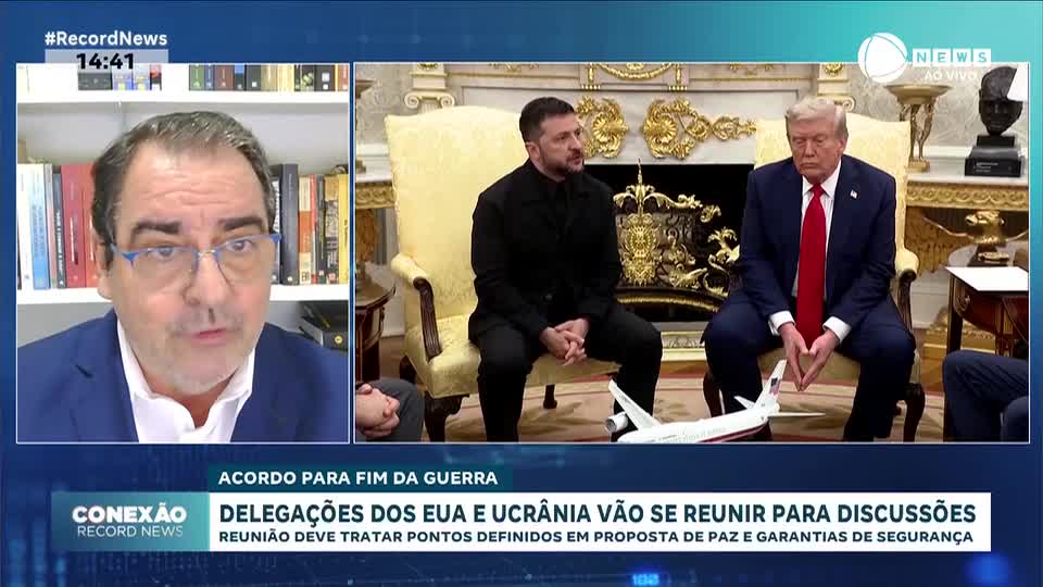 Delegações dos EUA e Ucrânia vão se reunir para discussões