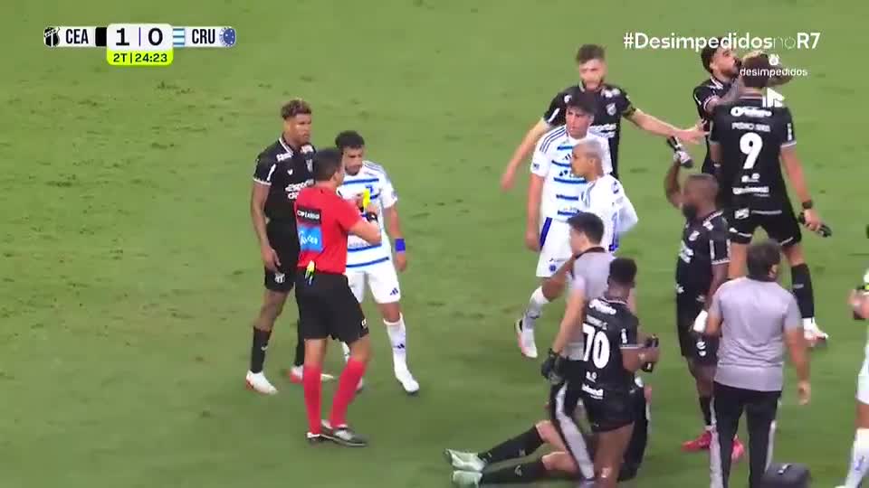 Assista à íntegra de Ceará 1 x 1 Cruzeiro com R7 e Desimpedidos
