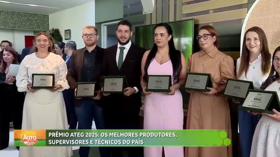 Premiações celebram avanços no setor agropecuário brasileiro
