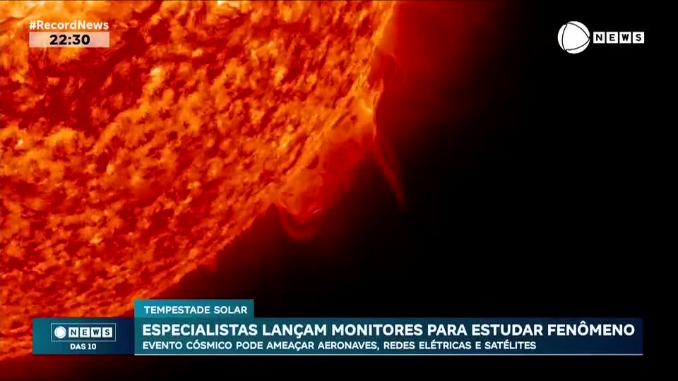 Especialistas lançam monitores para estudar fenômeno cósmico