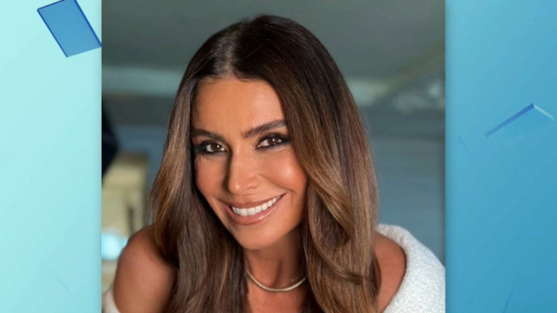 Giovanna Antonelli passa perrengue para descobrir como usar torneira em banheiro