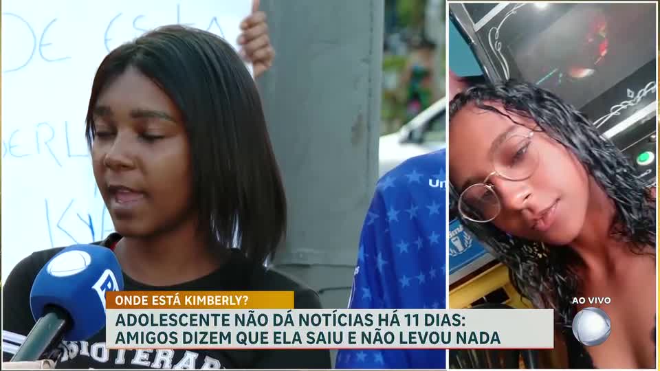 Onde está Kimberly? Desaparecimento de adolescente mobiliza família em Mateus Leme (MG)
