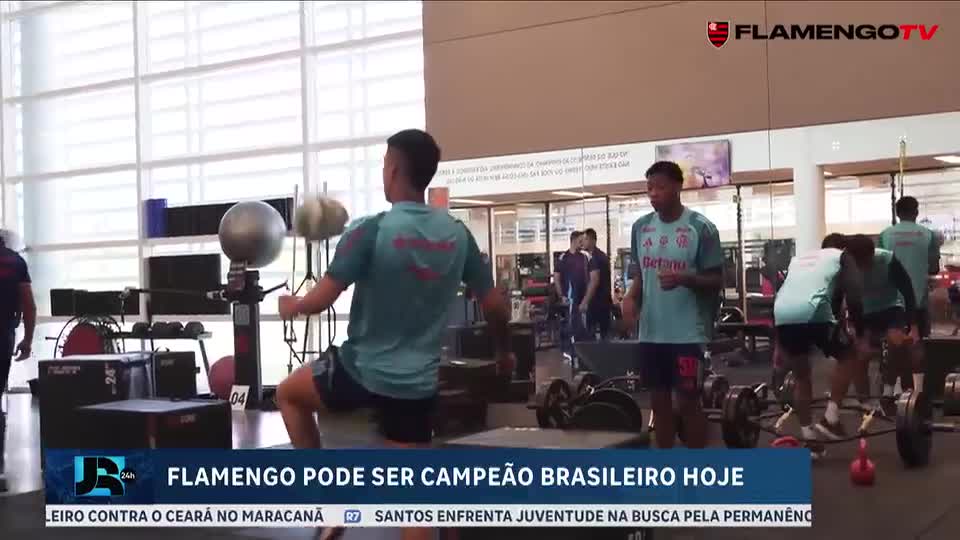 Flamengo pode conquistar título brasileiro em jogo contra Ceará no Maracanã