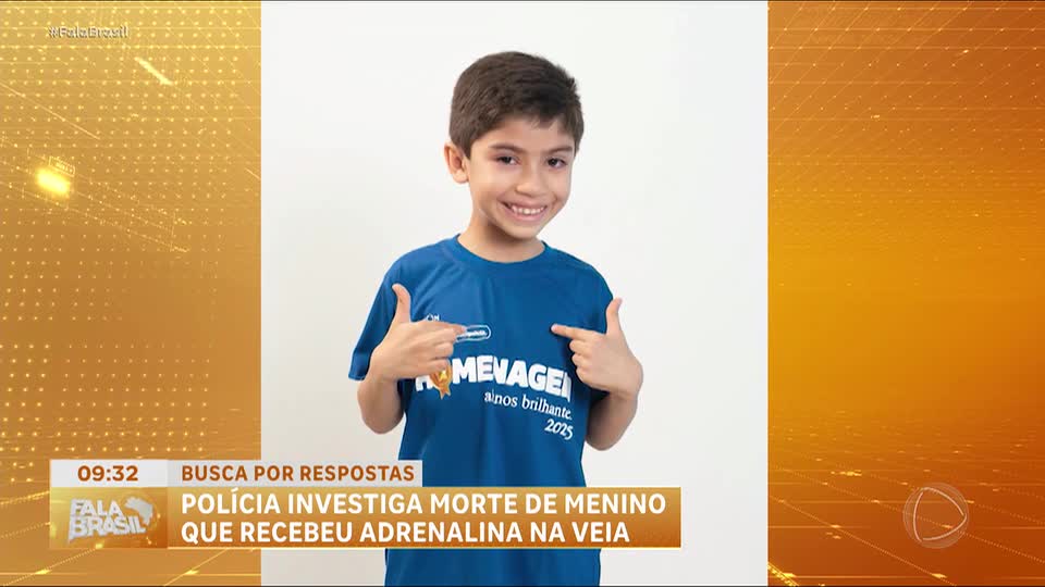 Menino morre após receber adrenalina e caso destaca riscos no uso inadequado do medicamento