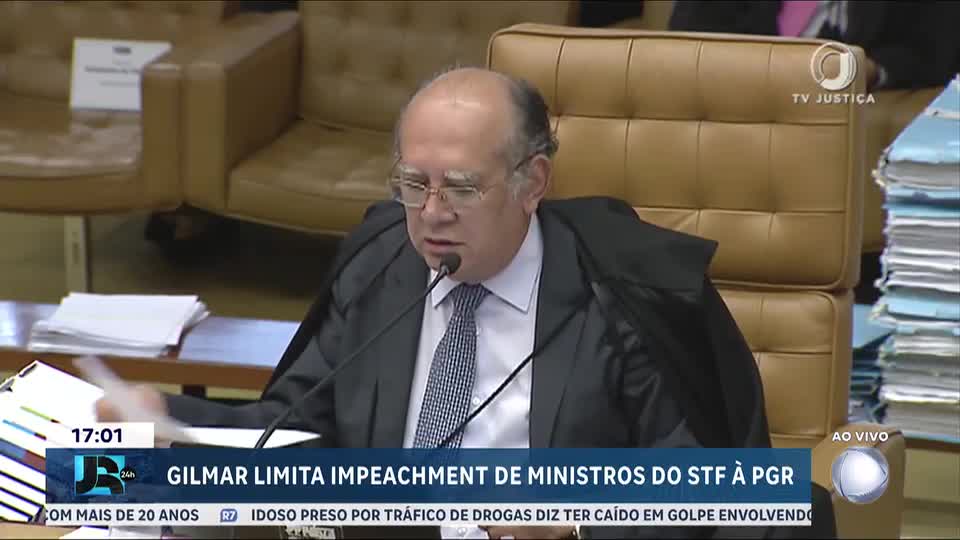 Gilmar Mendes limita impeachment de ministros do STF à PGR