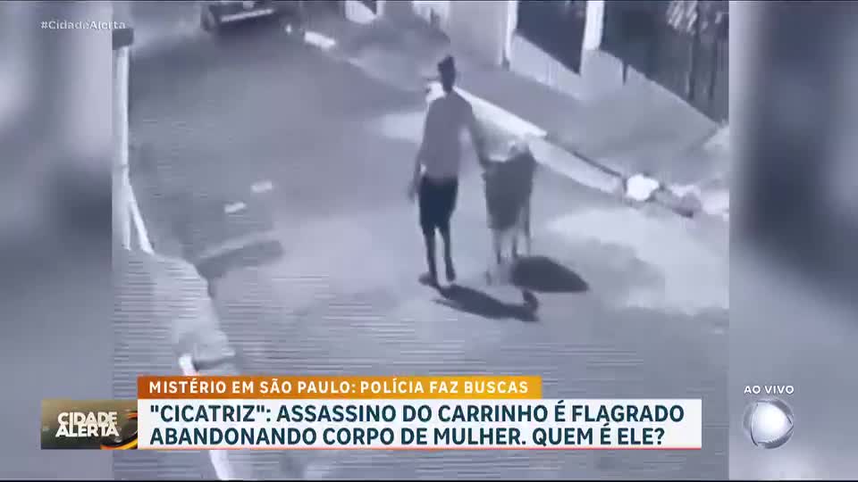 Assassino do carrinho de mercado é flagrado abandonando corpo de mulher