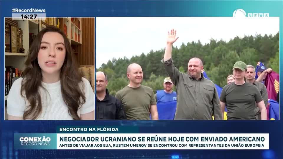 Negociador ucraniano se reúne com com enviado americano