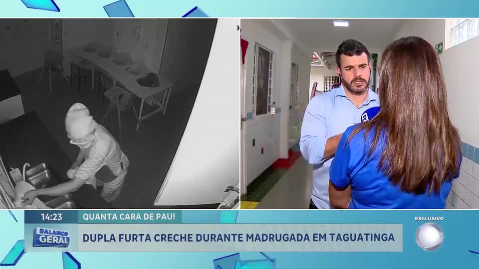 Creche em Taguatinga (DF) é invadida e furtada e prejuízo chega a quase R$ 10 mil