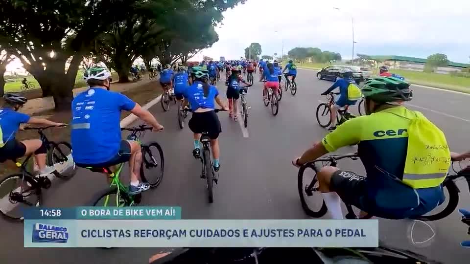 Mais de 3.000 ciclistas se preparam para o Bora de Bike Luzes de Natal neste sábado