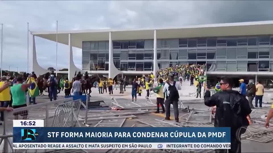 STF forma maioria para condenar policiais militares por omissão no 8 de janeiro