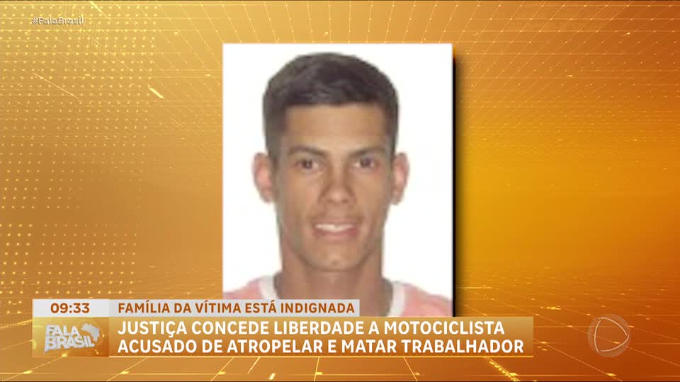 Caso Leonildo: Justiça concede liberdade para motociclista que atropelou e matou trabalhador