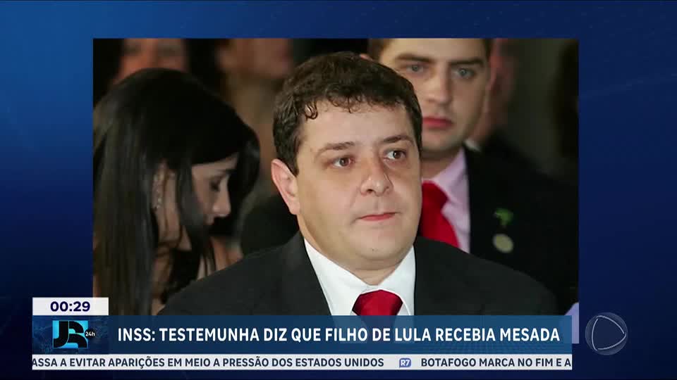 Testemunha alega que filho de Lula recebia mesada em esquema do INSS