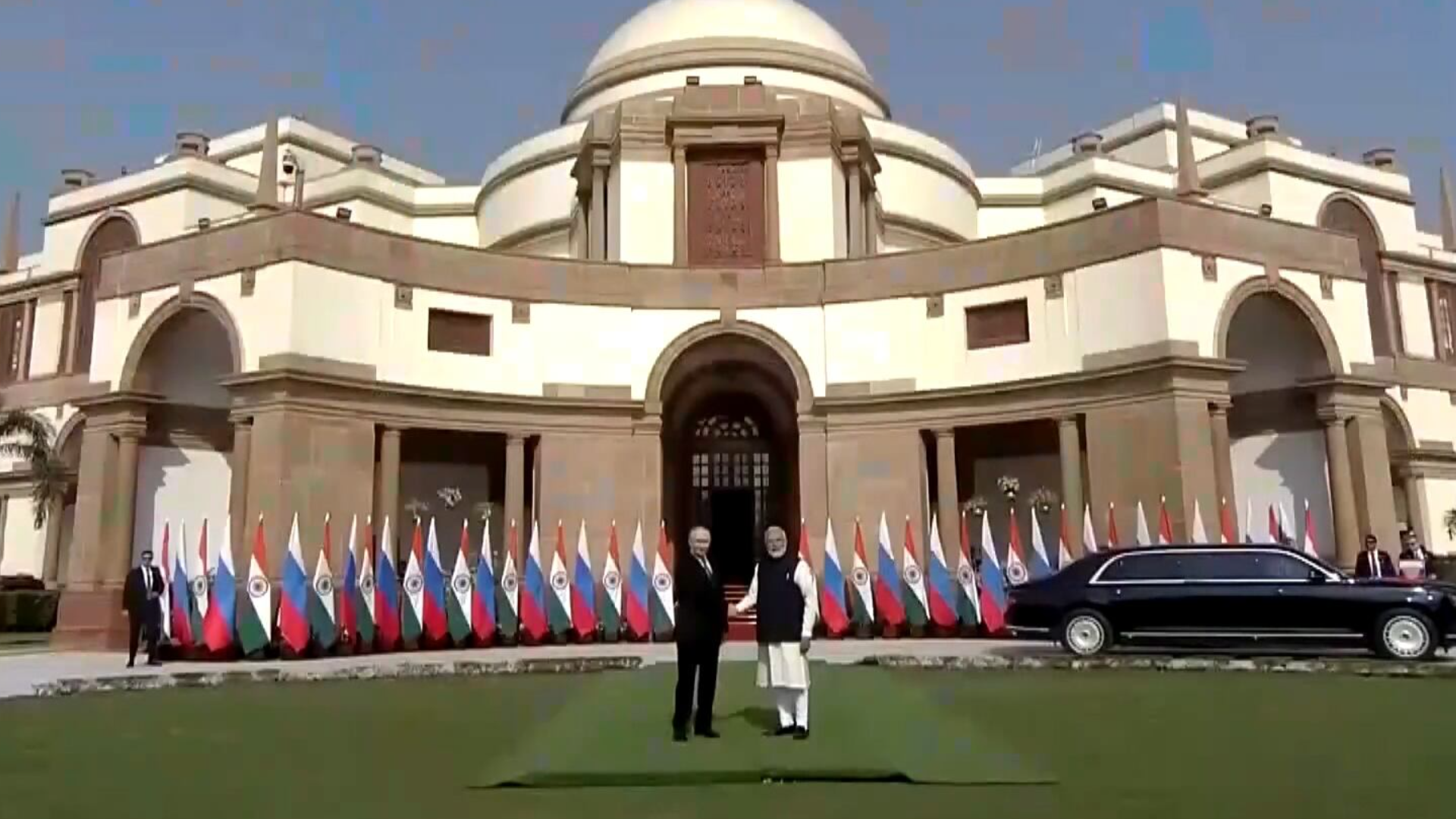 Primeiro-ministro da Índia recebe Vladimir Putin em Nova Déli